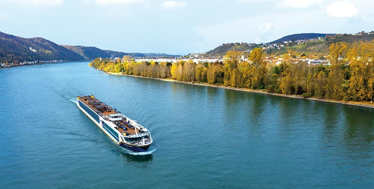 Spirit of the Rhine sailing on the Rhine river